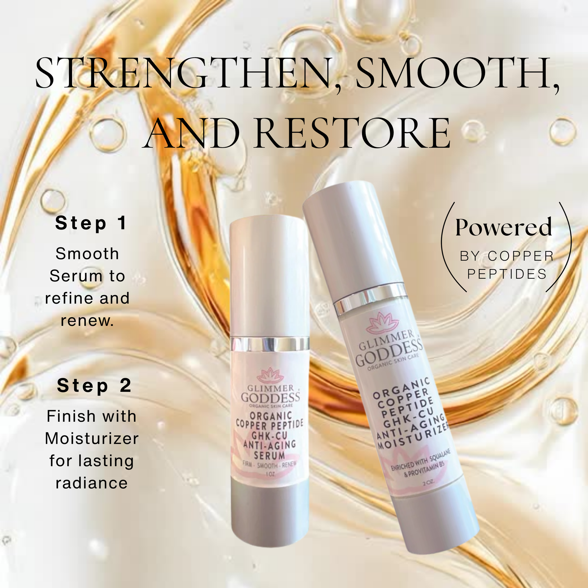 Copper Peptide Serum Benefits: Complete Guide to GHK-Cu | Glimmer Goddess Copper Peptide Serum Benefits: Complete Guide to GHK-Cu | Glimmer Goddess