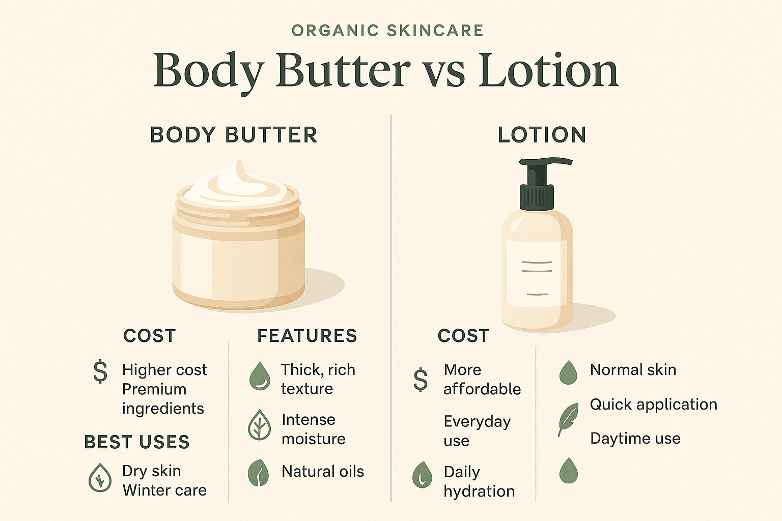 Is Body Butter the Same As Lotion: Key Differences Revealed