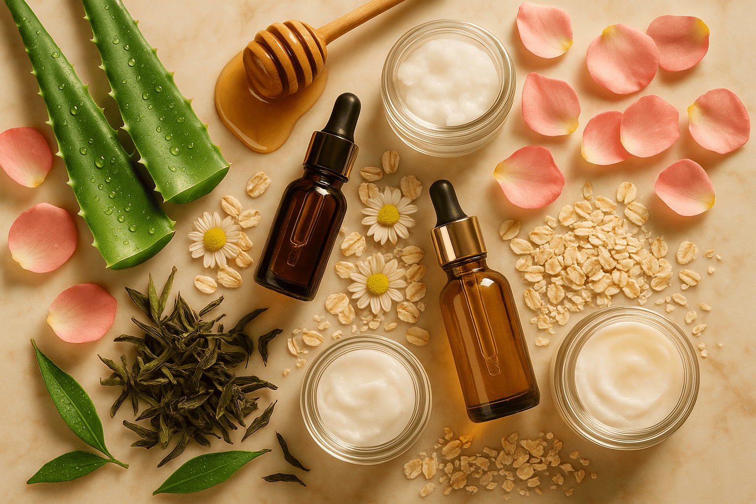 Organic Skincare Secrets: Natural Ingredients for Radiant, Smooth Skin - Glimmer Goddess® Organic Skin Care