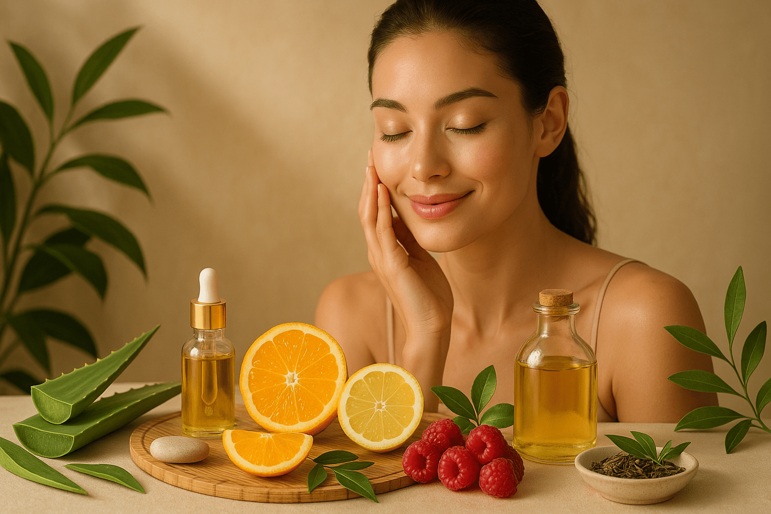Skin Elasticity Secrets: Organic Skincare, Diet & Habits for Youthful, Radiant Skin - Glimmer Goddess® Organic Skin Care