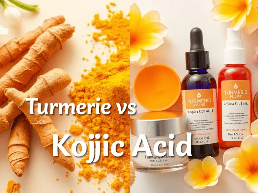 Turmeric vs. Kojic Acid: Brightening Agents Compared — Effectiveness and Sensitivity Guide - Glimmer Goddess® Organic Skin Care