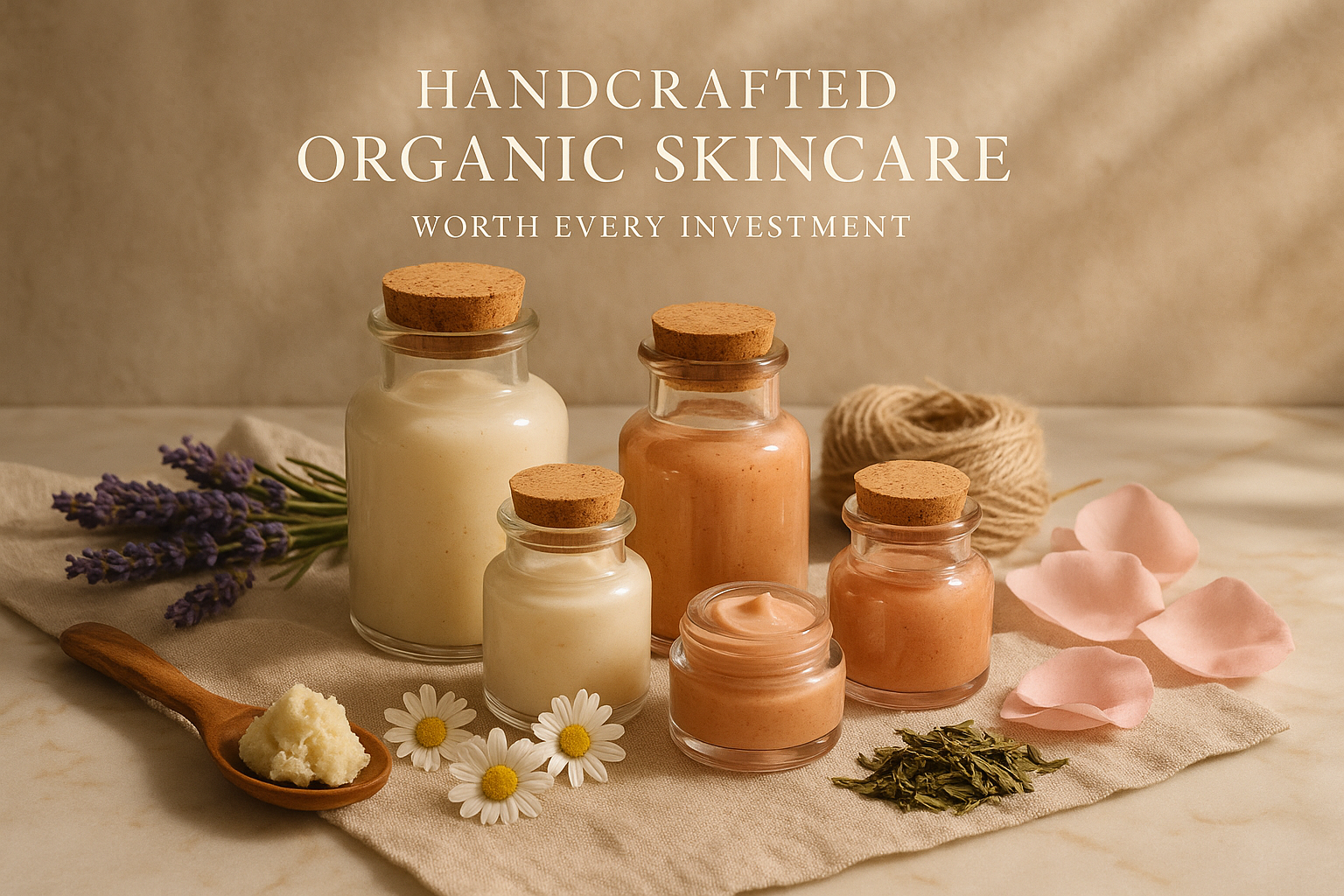 🌿 Why Handcrafted Organic Skincare is Worth the Investment