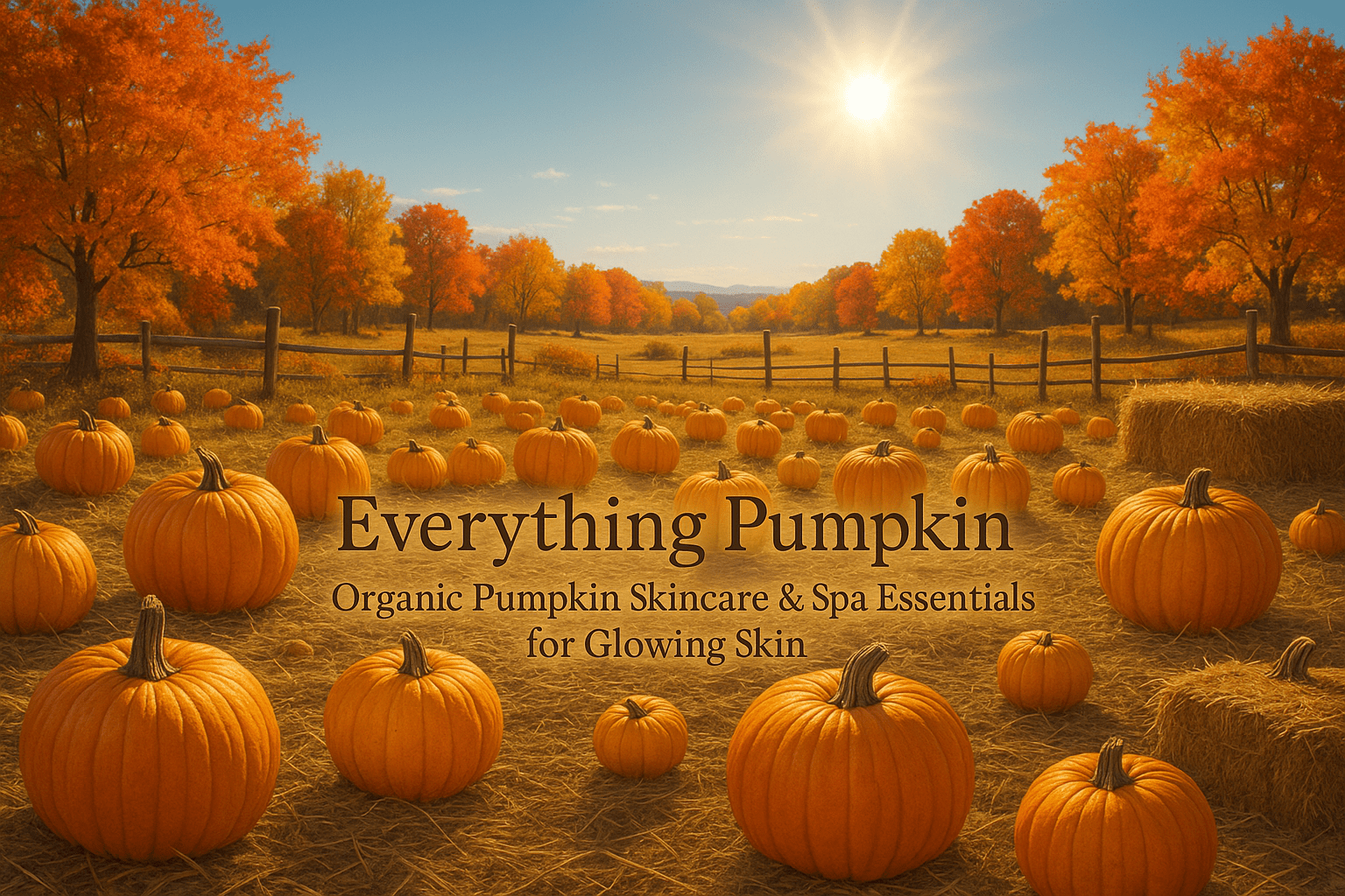 Everything Pumpkin: Shop Organic Pumpkin Skincare & Spa Essentials 🎃 - Glimmer Goddess® Organic Skin Care
