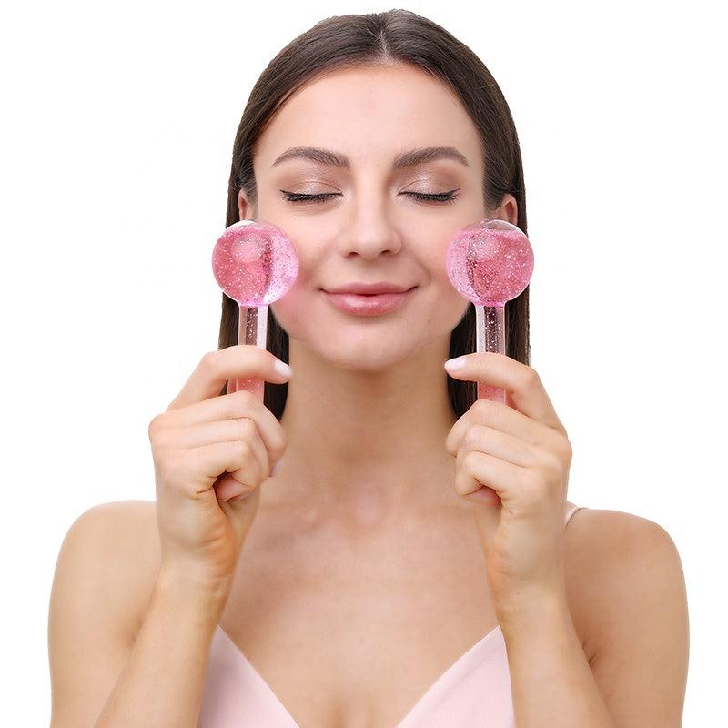 Ice Globes for Face | Cooling Facial Massage Globes