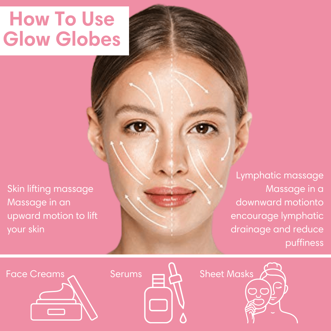 Ice Globes for Face | Cooling Facial Massage Globes