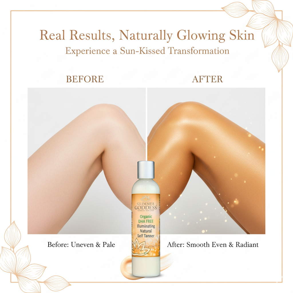 Organic DHA-Free Self Tanner – Natural Sun-Kissed