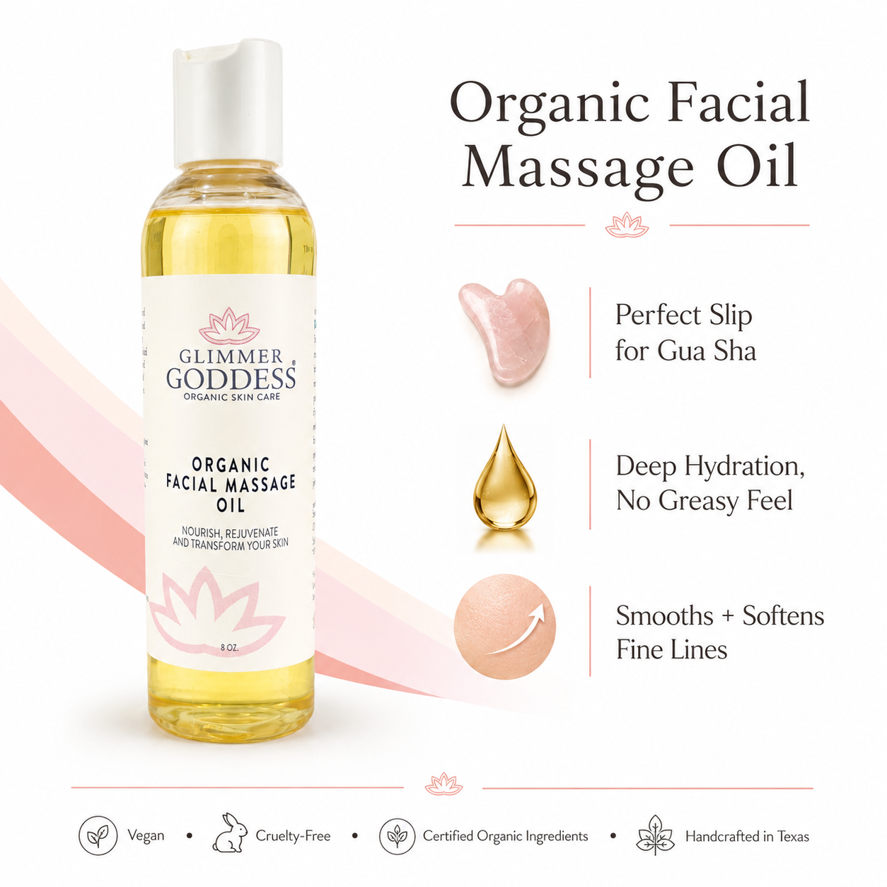 glutathione face massage oil for dry skin benefits Organic Facial Massage Oil – Anti-Aging Treatment