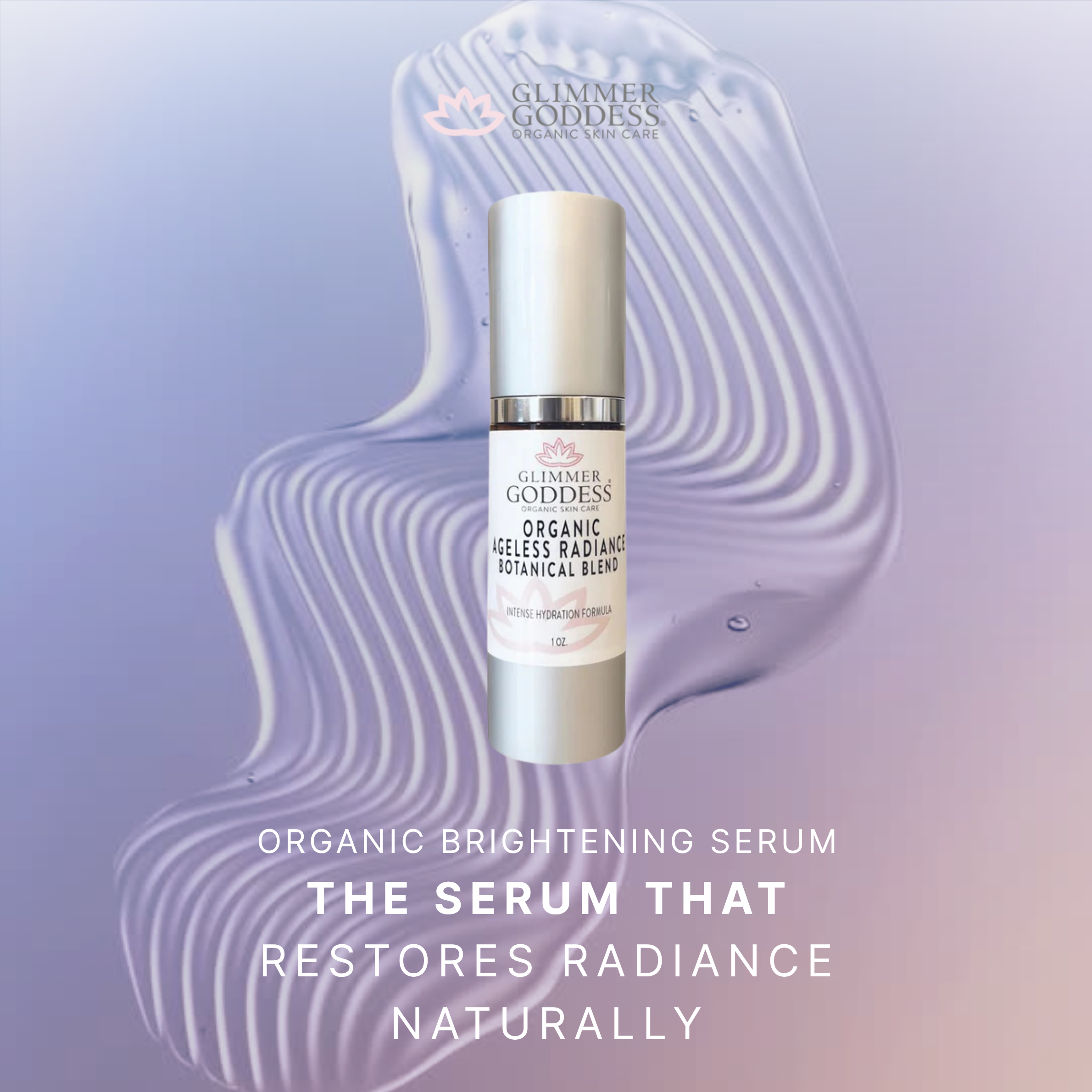 Organic Skin Brightening Serum – Ageless Radiance Oil Serum for Even Tone, Dark Spots & Glow