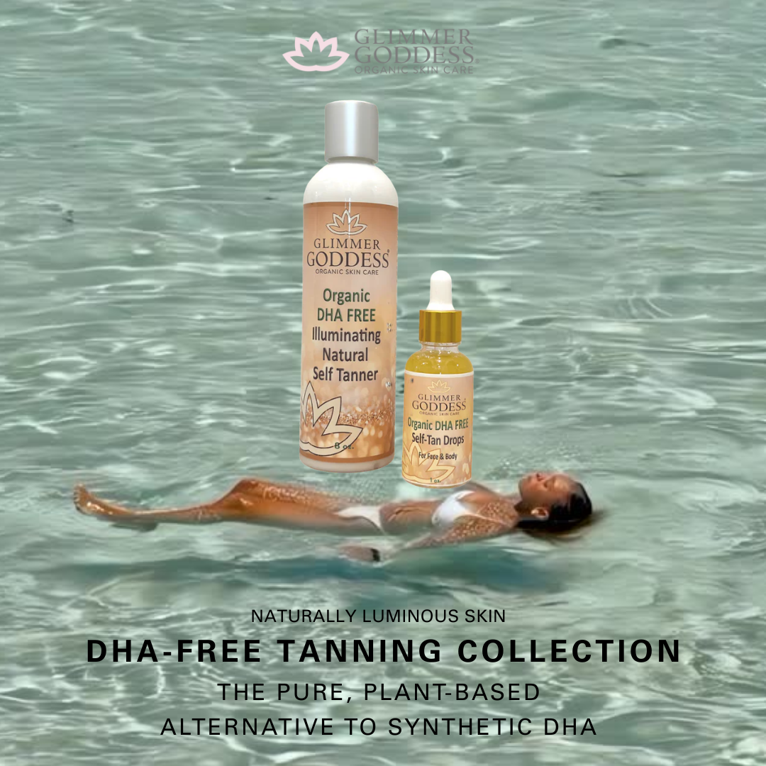 DHA-Free Self Tanner Bundle – Lotion + Drops for Natural Glow Without Smell or Orange Tones