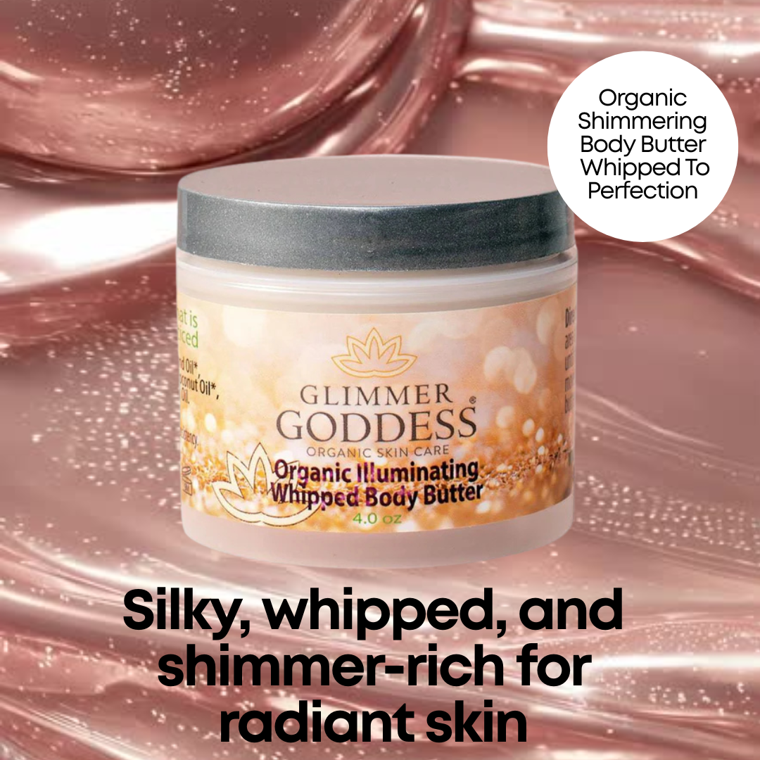 Organic Shimmering Body Butter Whipped To Perfection