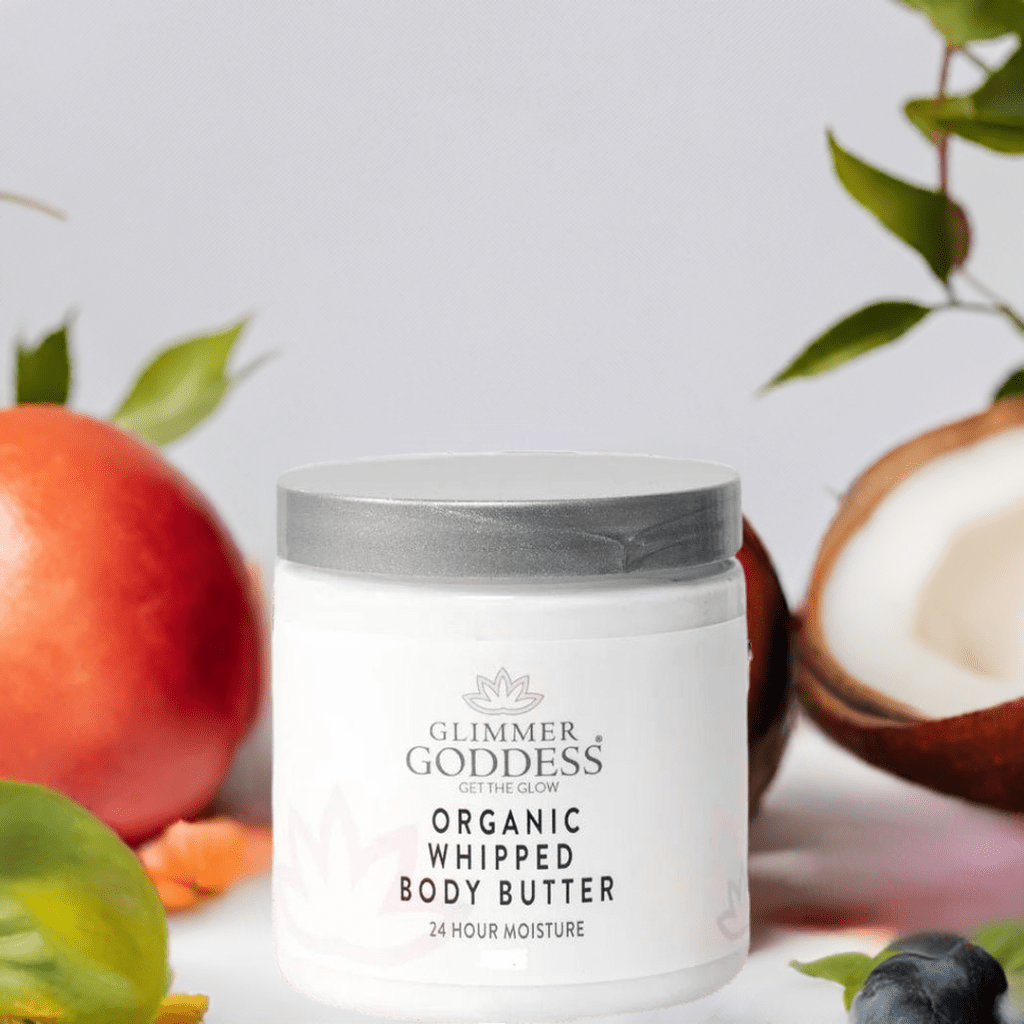 Organic Whipped Body Butter - Glimmer Goddess® Organic Skin Care