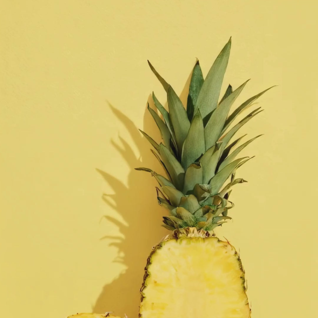 Pineapple papaya face mask