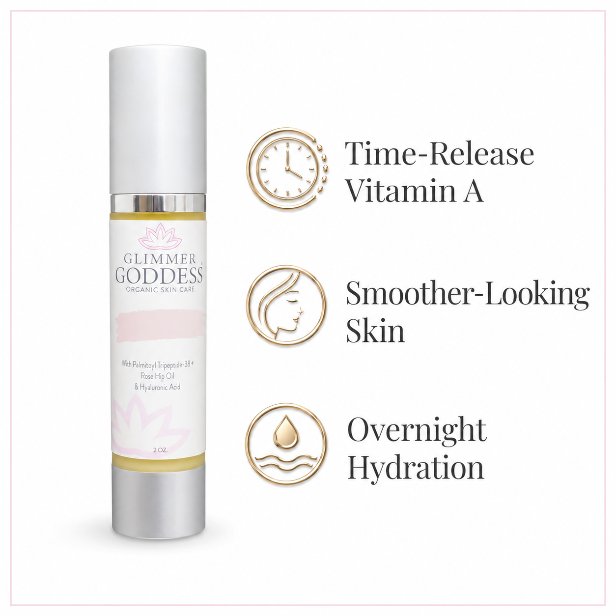 Organic Vitamin A Microcaps Night Cream – Brightening Anti-Aging Treatment