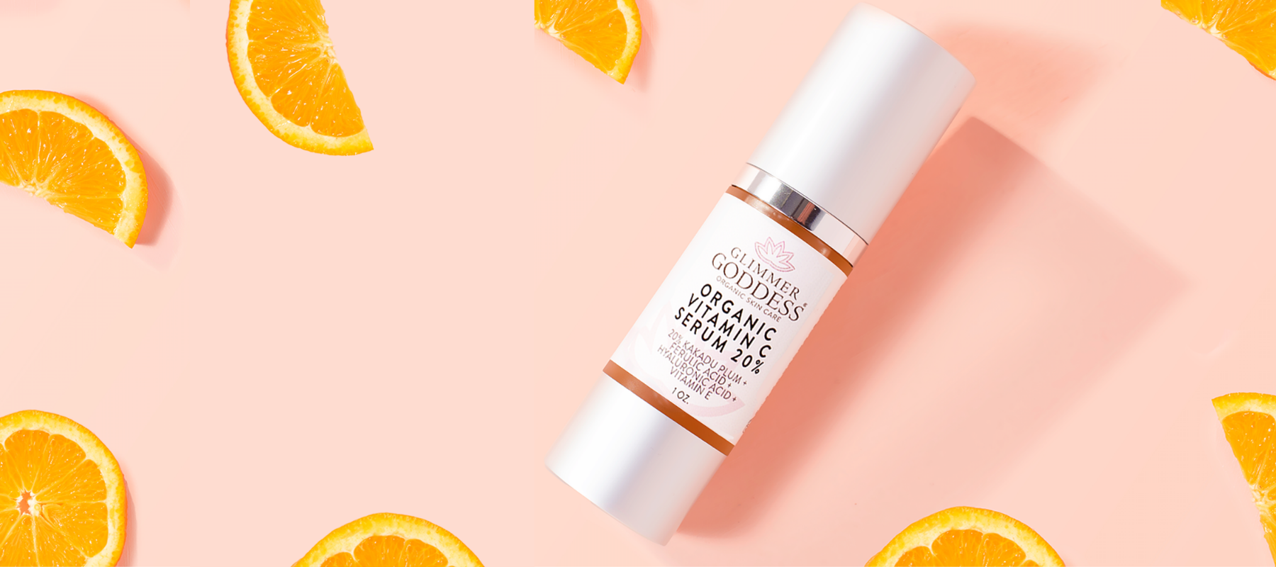 Glimmer Goddess organic skin care vitamin C serum