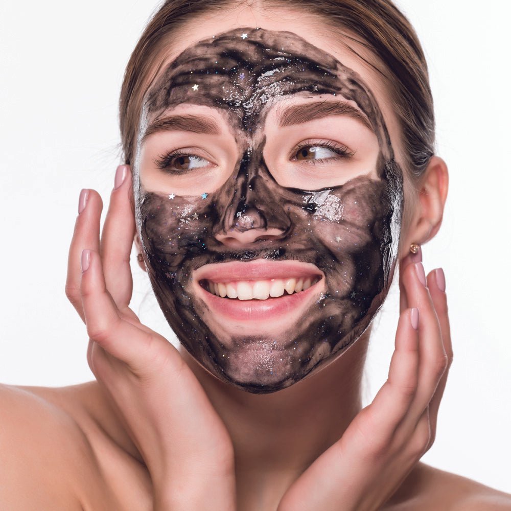Organic Acne Face Mask - Activated Charcoal - Superior Detox & Purification - Glimmer Goddess® Organic Skin Care