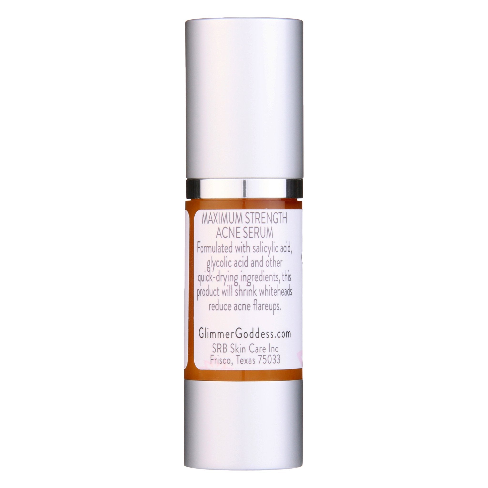 Organic Clear Skin Acne Serum - Oil Regulation Serum - Glimmer Goddess® Organic Skin Care