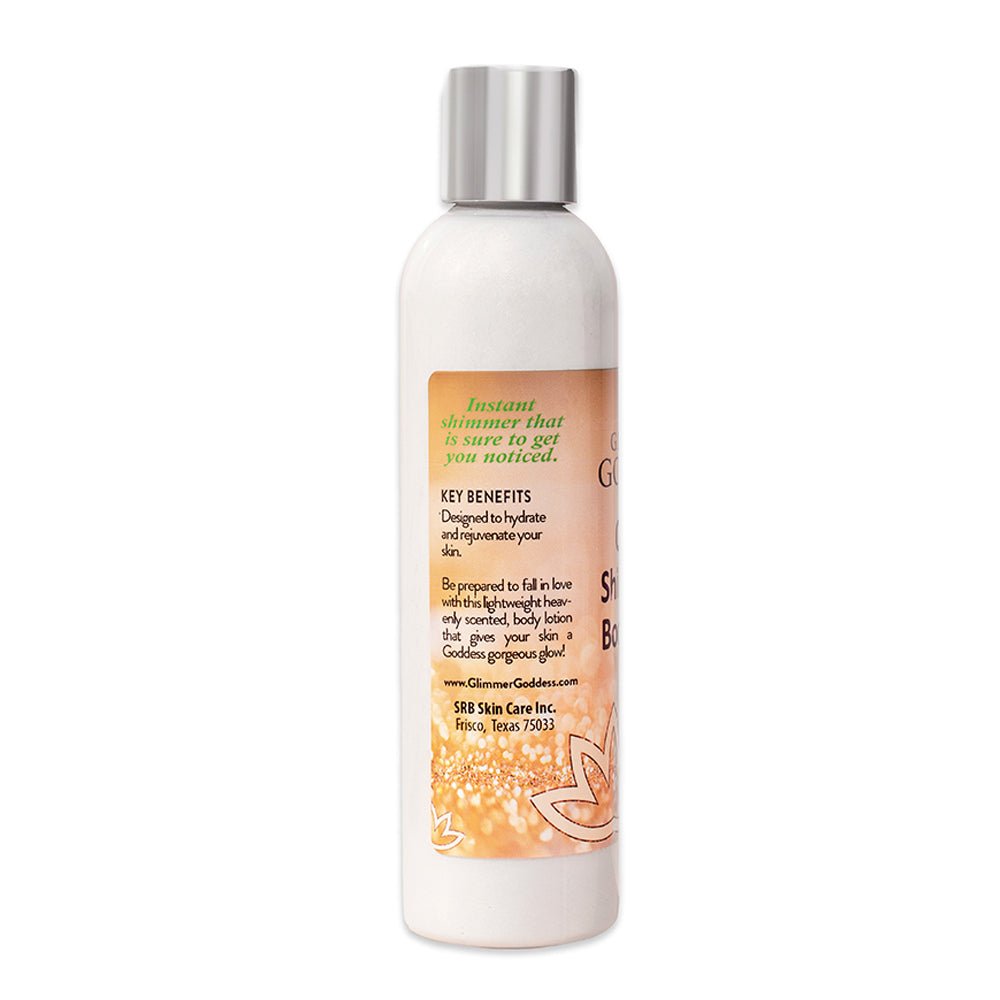 Organic Diamond Shimmer Body Lotion - Sparkle For All Skin Types - Glimmer Goddess® Organic Skin Care