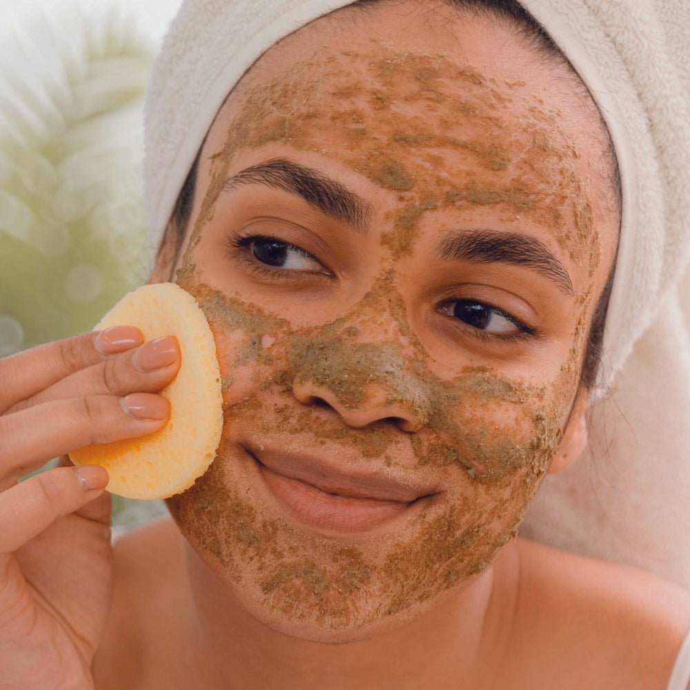 Organic Tumeric Vitamin C & E Brightening & Tightening Face Mask - 2 oz. - Glimmer Goddess® Organic Skin Care