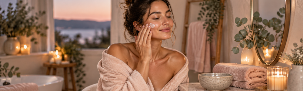 Calm evening skincare ritual for mindful self-care