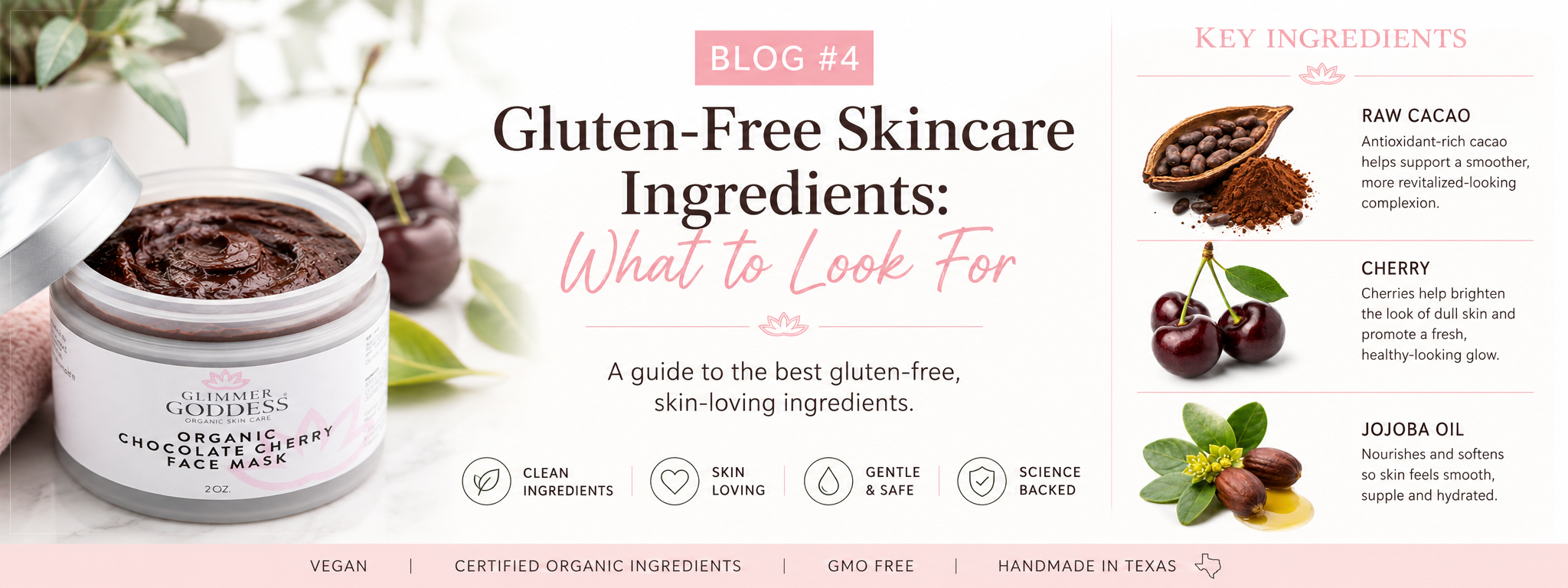 Gluten-Free Skincare Ingredients: What to Look For on the Label