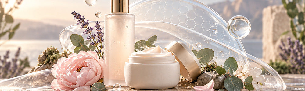Gentle cleanser and moisturizer for skin barrier support