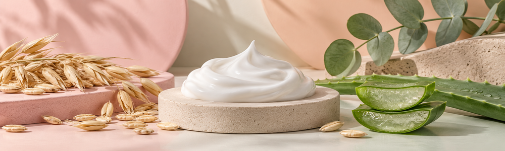Glimmer Goddess guide to fragrance-free body lotion for dry, sensitive skin.