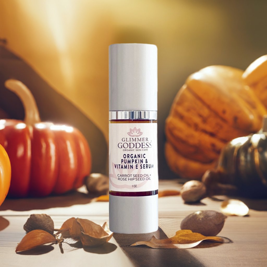 Discover the Radiant Beauty of Pumpkin-Powered Skincare - Glimmer Goddess® Organic Skin Care