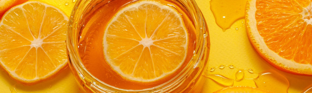 Vitamin C face moisturizer skincare guide from Glimmer Goddess.