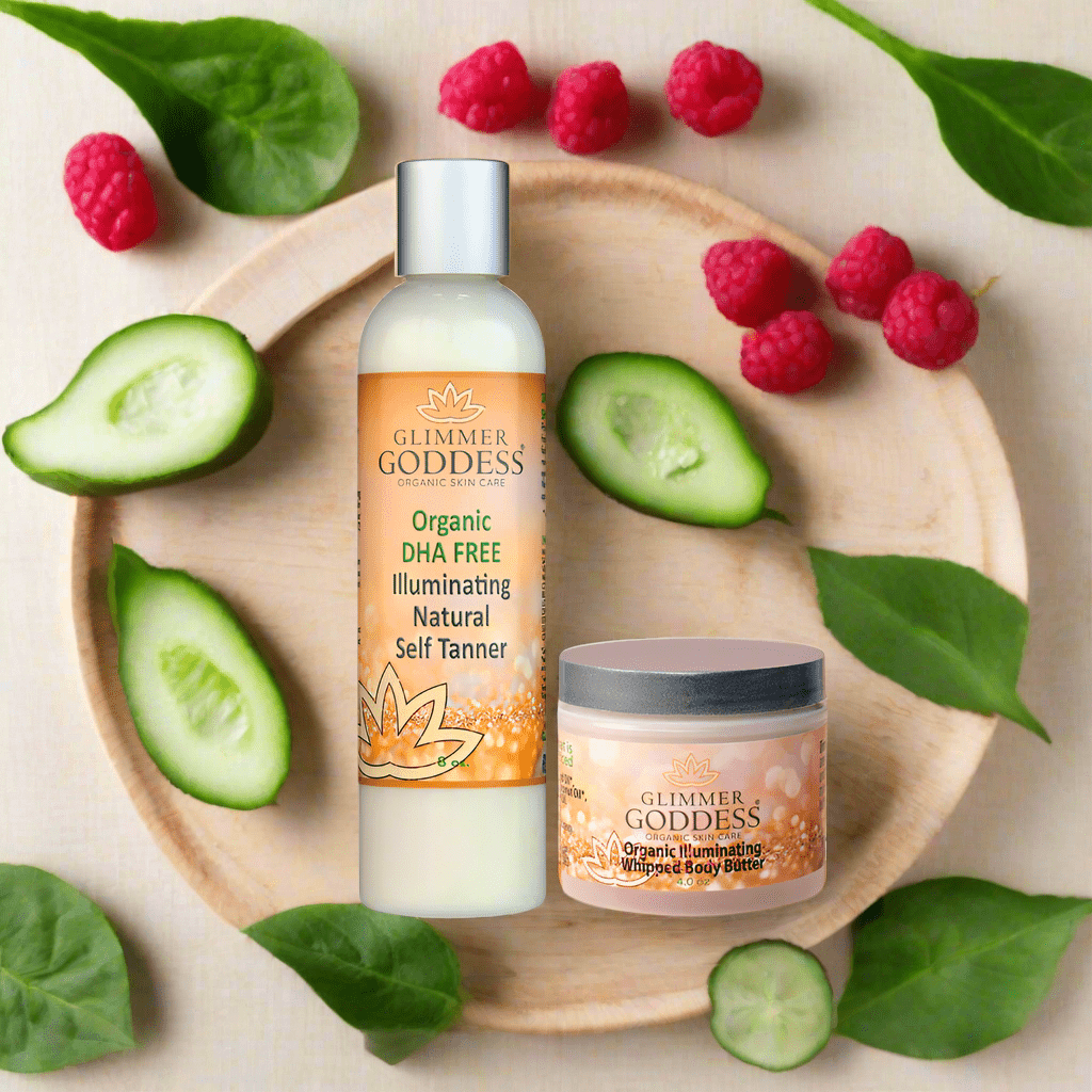 Organic Self‑Tanner & Drops Bundle: Fast Glow in 3–5h ✨