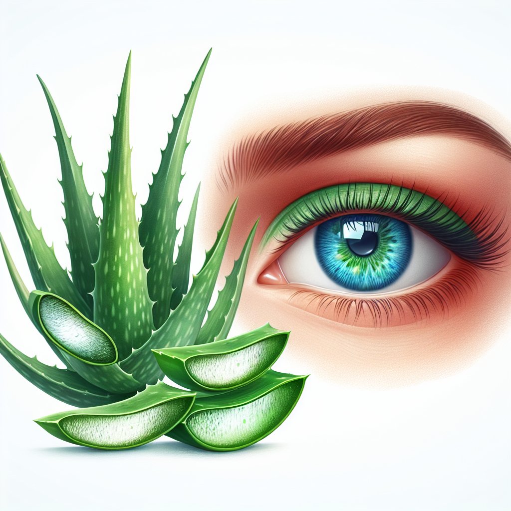 The Magic of Aloe Vera: Boosting Eye Health Naturally - Glimmer Goddess® Organic Skin Care