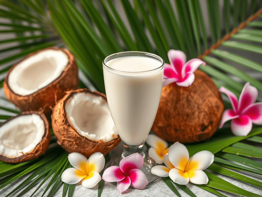 Unlock the Key to Silky-Smooth Skin with Coconut Milk Bliss 🥥✨ - Glimmer Goddess® Organic Skin Care