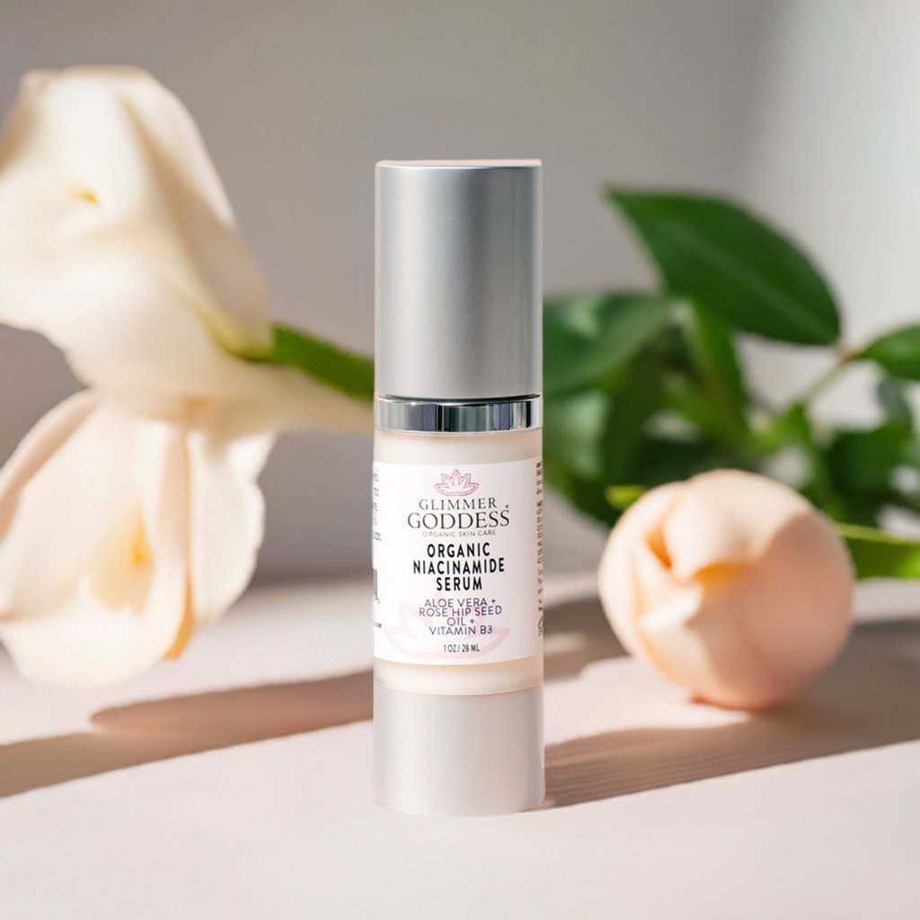 Unlock the Secrets to Glowing, Youthful Skin with Our Transformative Serums 😍 - Glimmer Goddess® Organic Skin Care