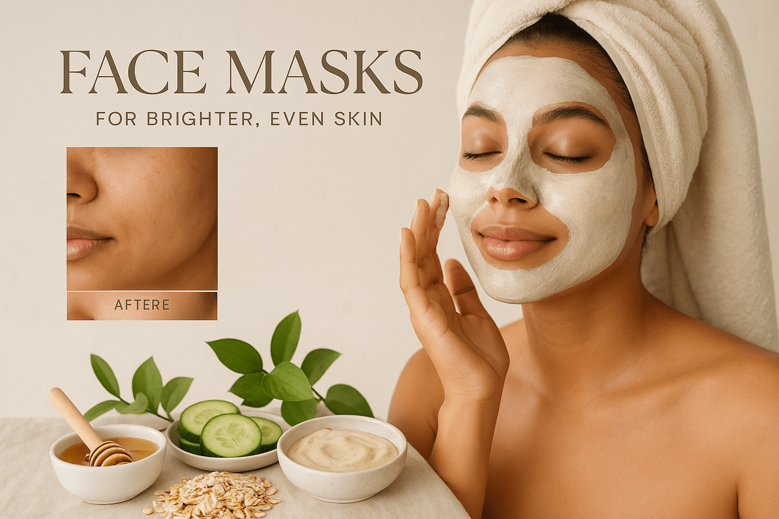 Why Face Masks Are Essential for Brighter, More Even Skin - Glimmer Goddess® Organic Skin Care