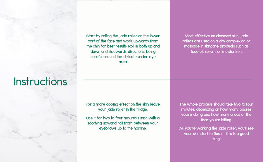 Jade Roller & Gua Sha Gift Box - Glimmer Goddess® Organic Skin Care