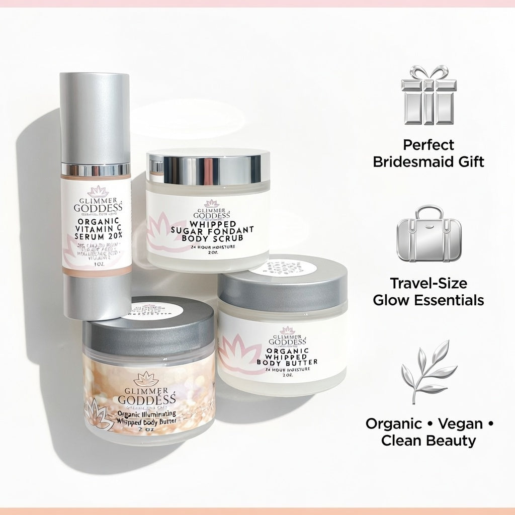 Bridesmaid Glow Gift Set – Radiant Beauty Essentials for Bridal Party & Wedding Day