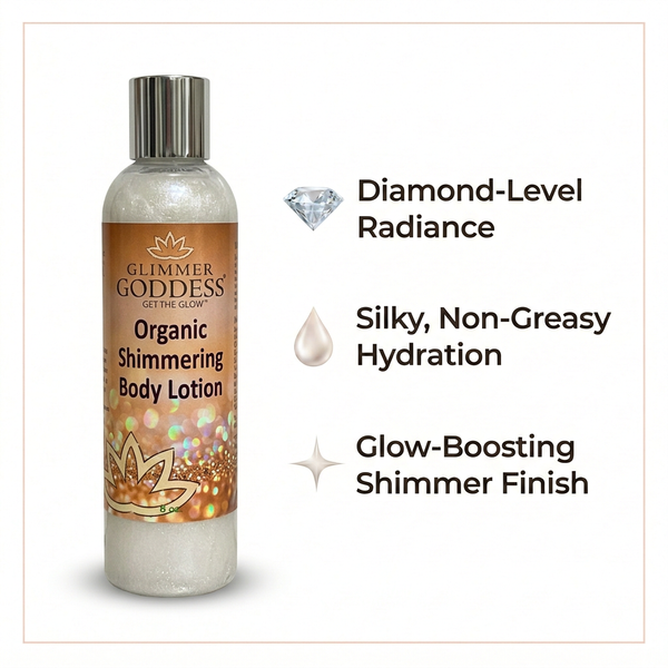 Best Organic Diamond Shimmer Body Lotion – Sexy Level 2 & Super