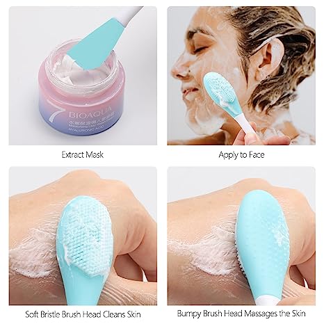 Silicone Facial Cleansing Brush | Face Scrubber Tool