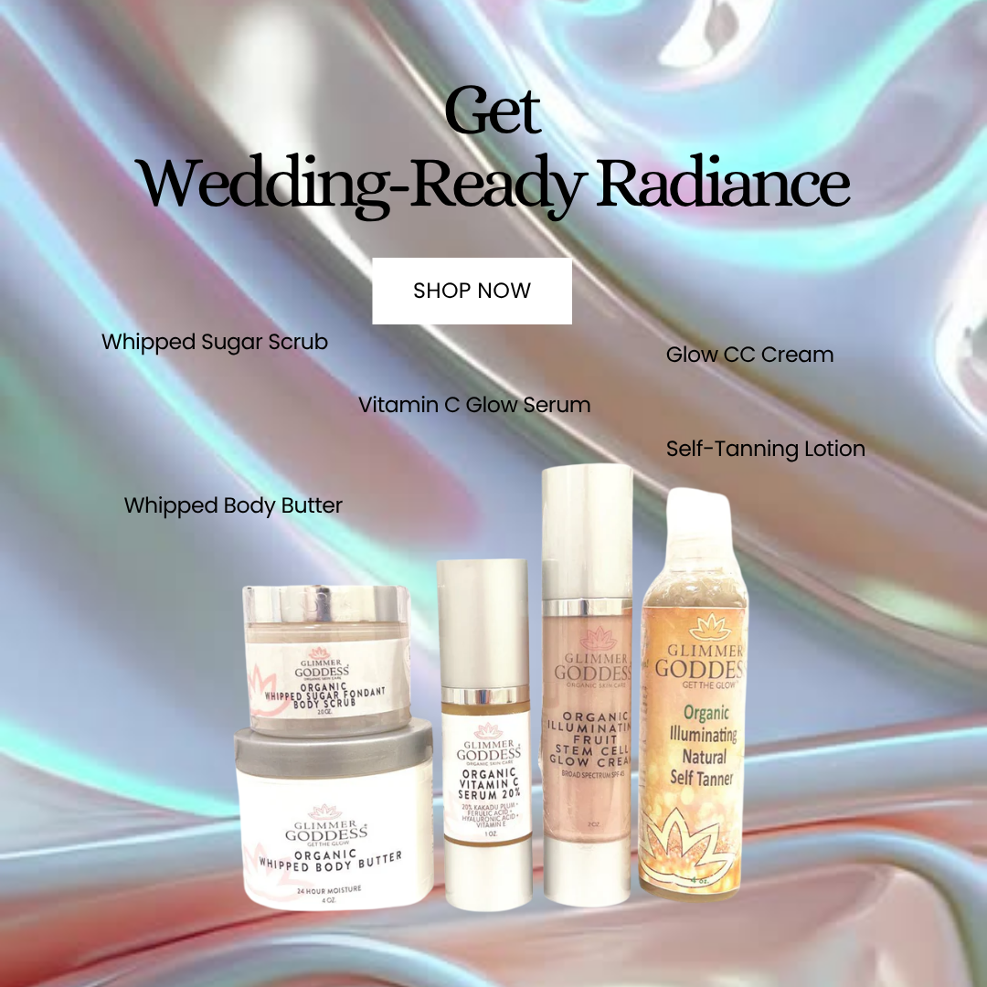 Organic Bridal Glow Essentials Bundle – Complete Wedding Day Skincare for Radiant Bride