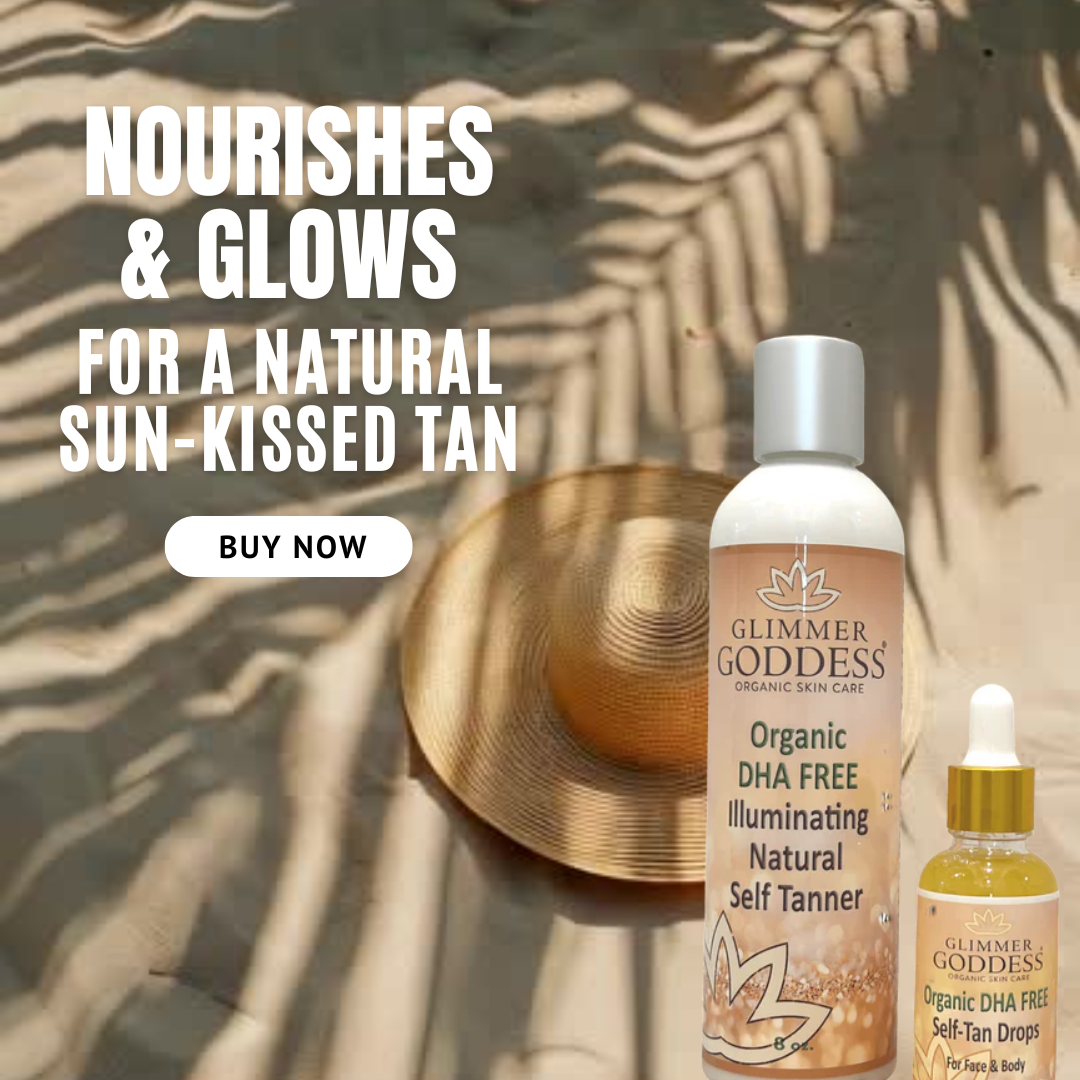 DHA-Free Self Tanner Bundle – Lotion + Drops for Natural Glow Without Smell or Orange Tones