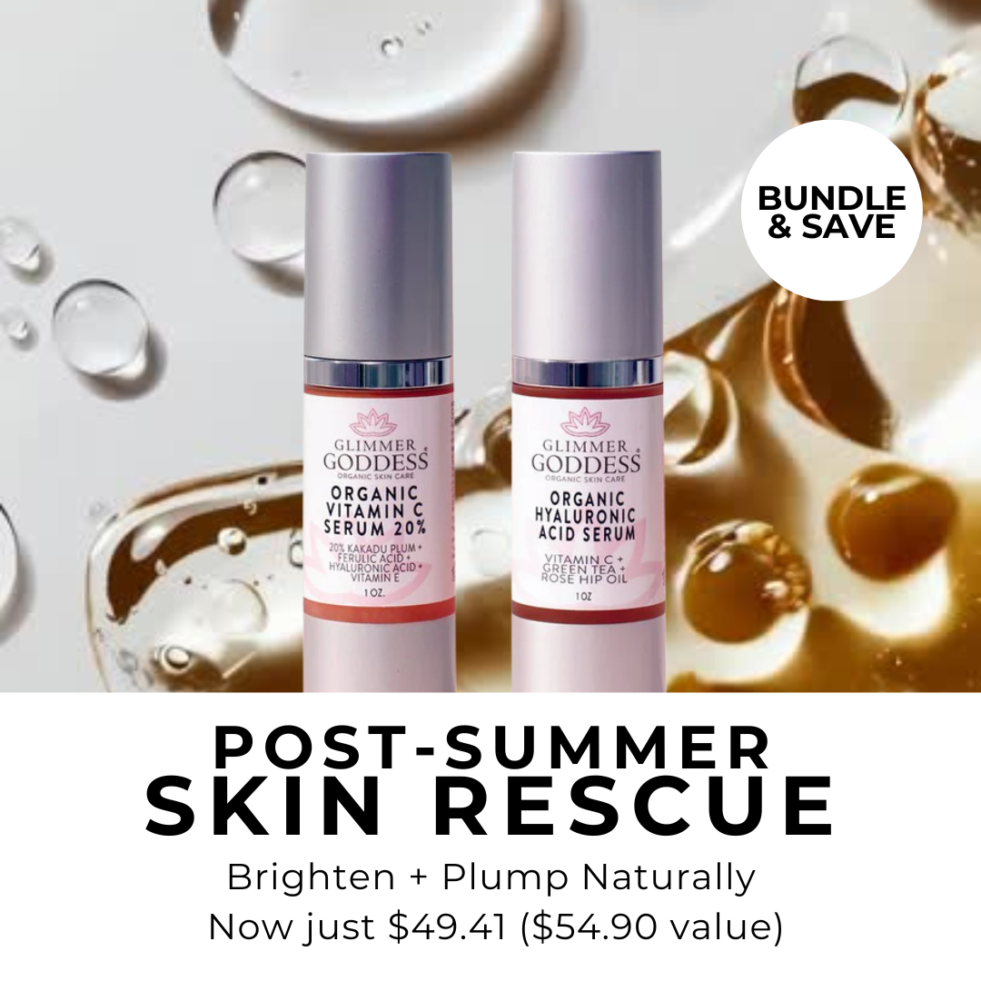 Vitamin C + Hyaluronic Acid Duo – Brightening & Plumping Serum Set for Radiant, Hydrated Skin