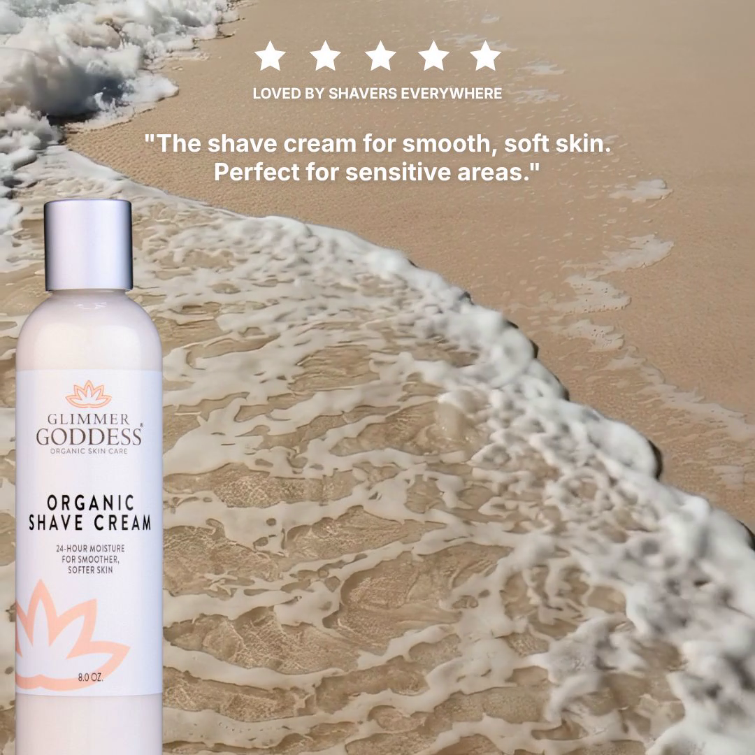 Organic Shave Cream for Sensitive Skin – Hydrating Shaving Cream for Men & Women