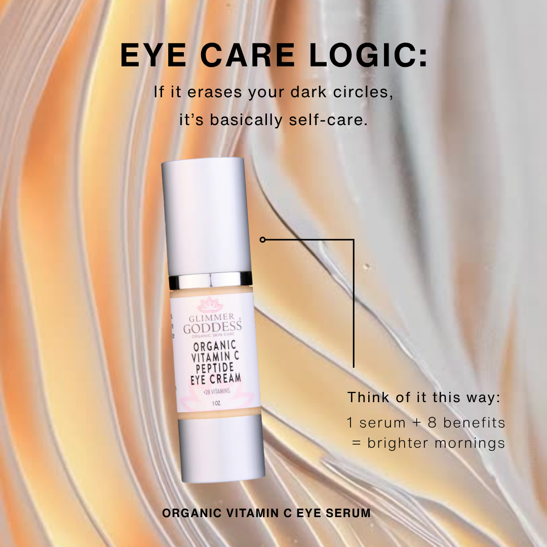 Organic Vitamin C Eye Serum For Dark Circles