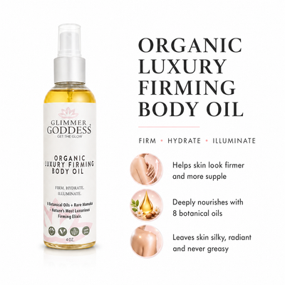 Organic Luxury Firming Body Oil – Anti-Aging Treatment