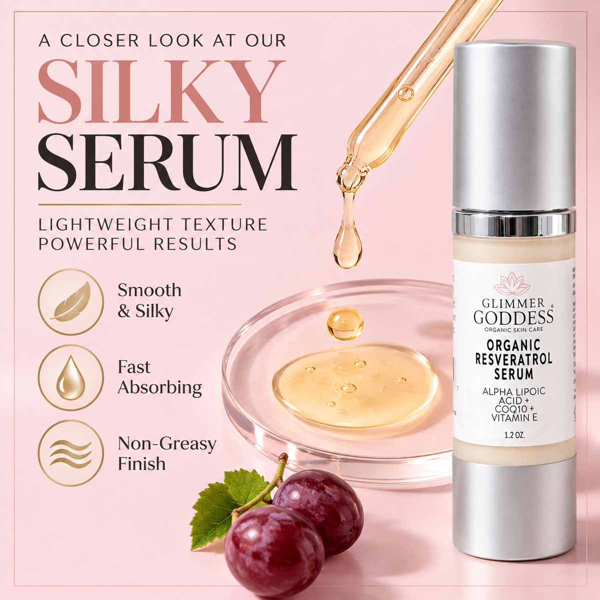 Bio-Resveratrol-Serum – Sofortstraffend