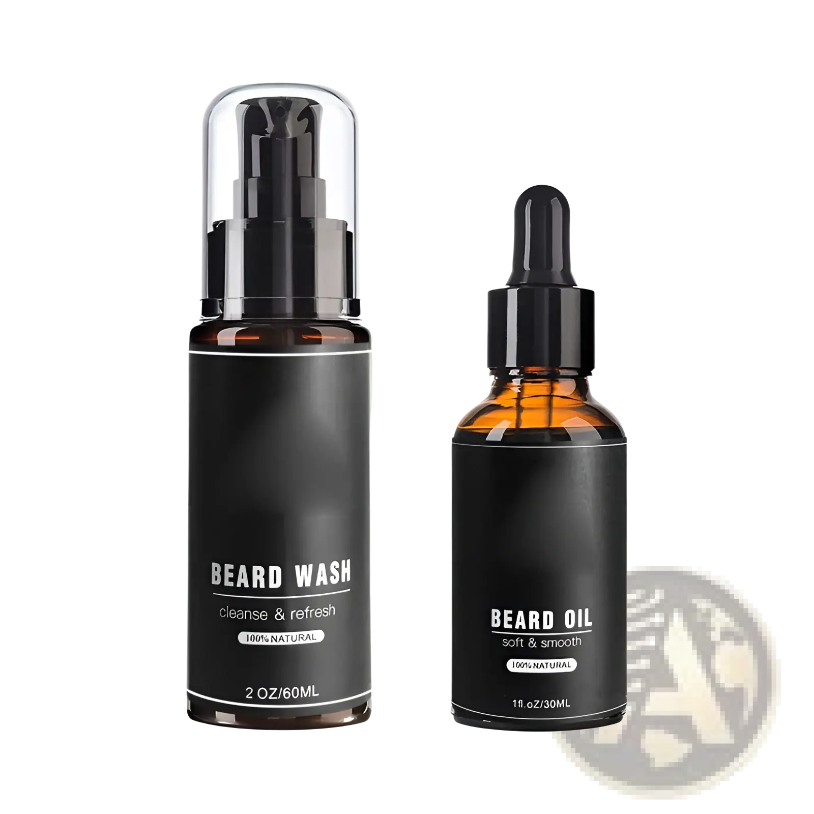 Beard Growth Kit with Derma Roller and Grooming Tools