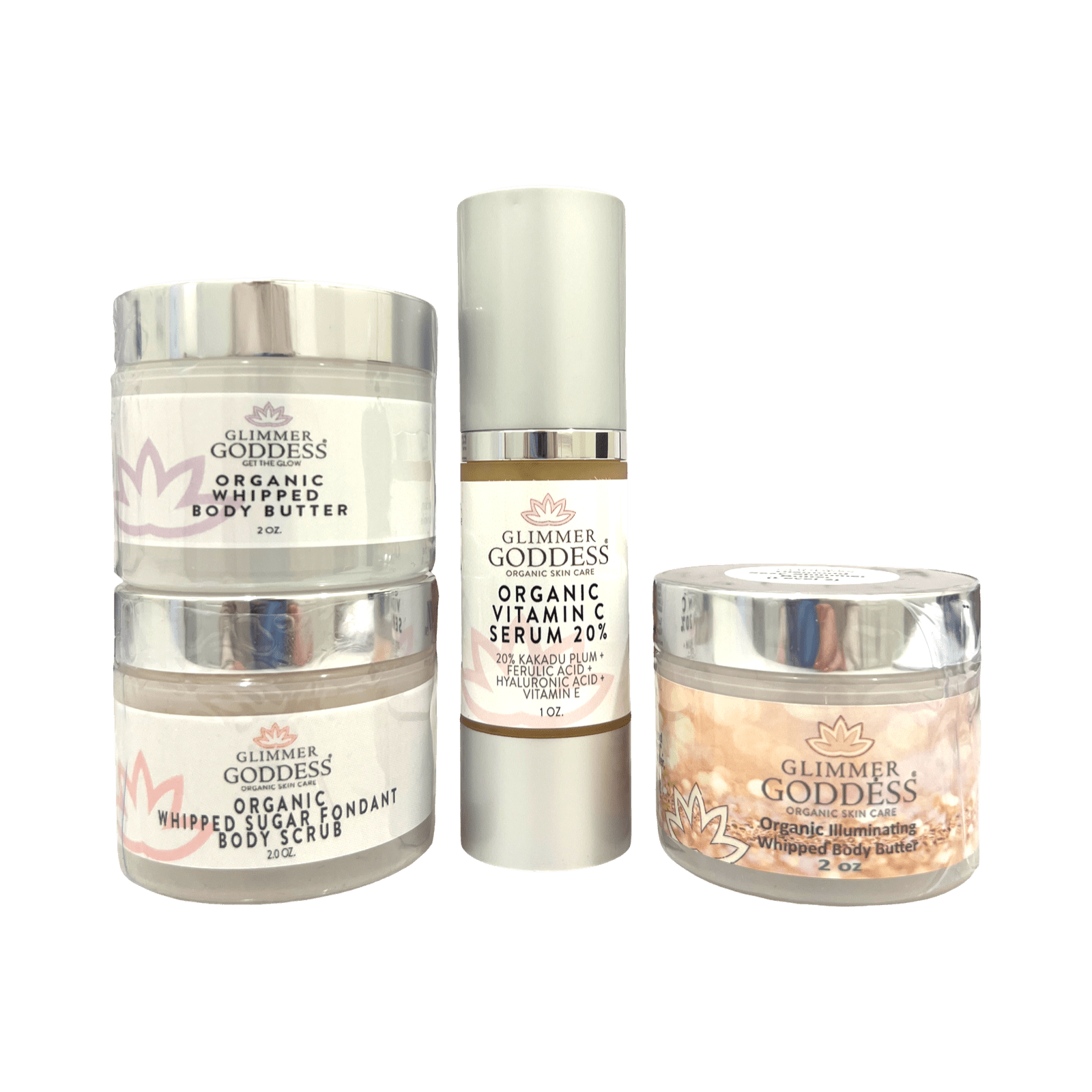 Bridesmaid Glow Gift Set - Glimmer Goddess® Organic Skin Care