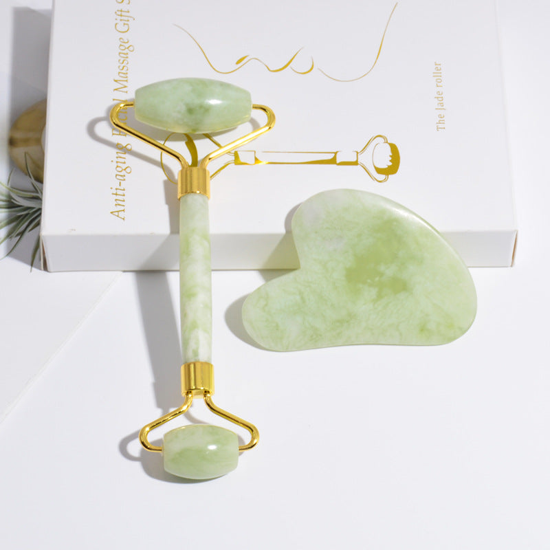 Jade Roller & Gua Sha Gift Box - Glimmer Goddess® Organic Skin Care