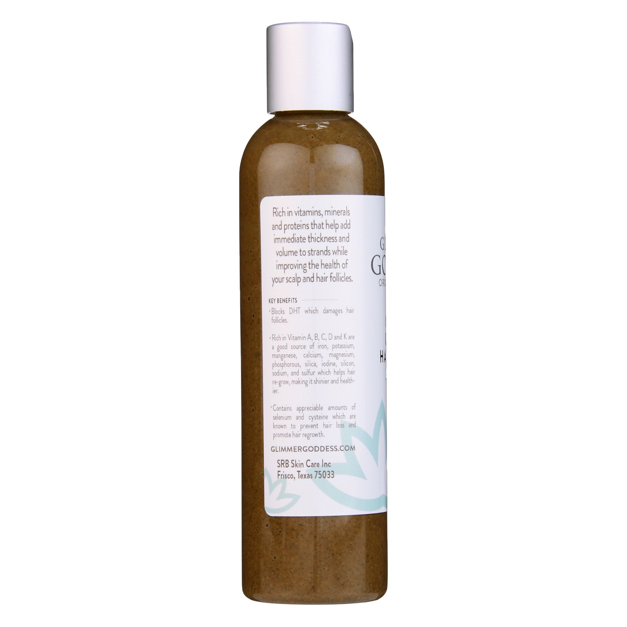 Organic Caffeine Shampoo for Hair Growth - Glimmer Goddess® Organic Skin Care