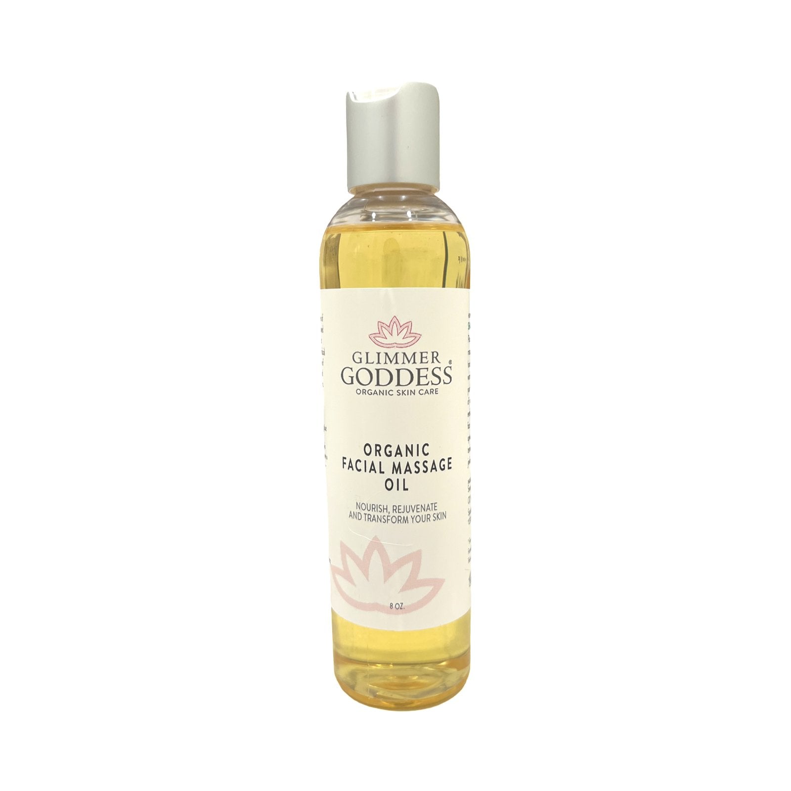 Organic Facial Massage Oil - Glimmer Goddess® Organic Skin Care