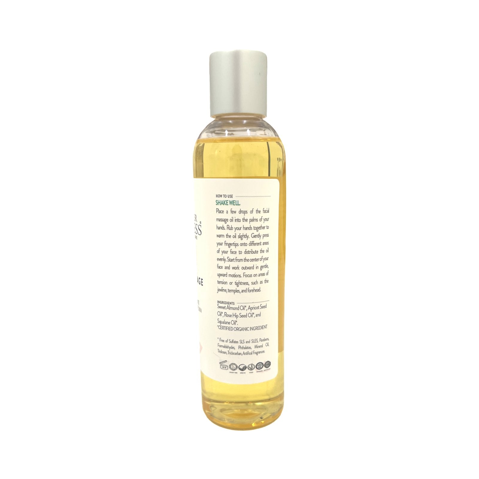 Organic Facial Massage Oil - Glimmer Goddess® Organic Skin Care